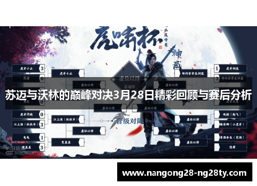 苏迈与沃林的巅峰对决3月28日精彩回顾与赛后分析